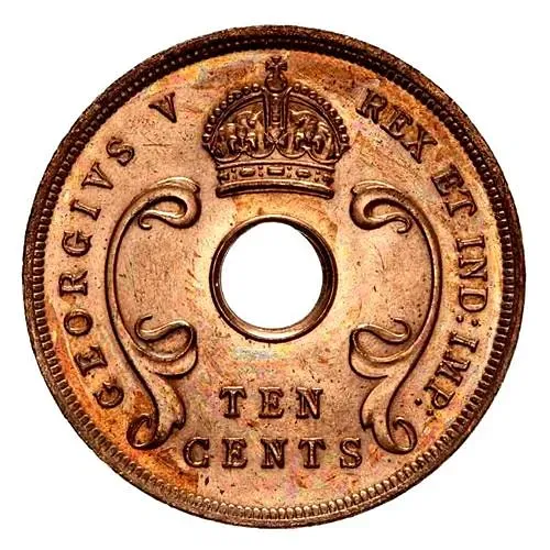 10 центов 1921 [Восточная Африка]