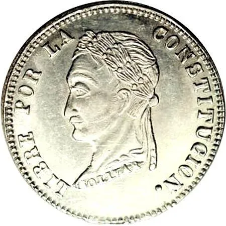 4 суэльдо 1859, Отметка МД "PAZ" - Ла-Пас [Боливия]