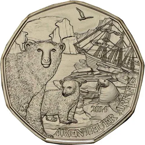5 евро 2014, Арктическое приключение [Австрия]