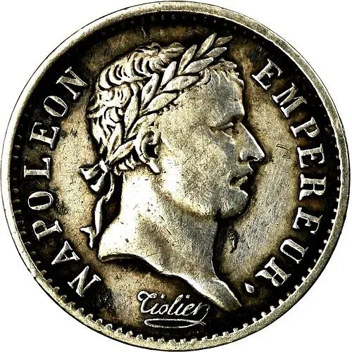 ¼ франка 1807-1808 [Франция]