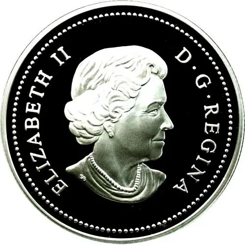 1 доллар 2005, 40 лет флагу Канады [Канада]