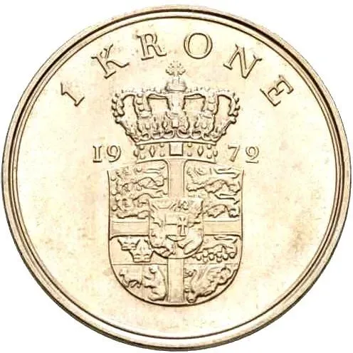 1 крона 1972 [Дания]