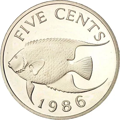 5 центов 1986 [Бермудские Острова]