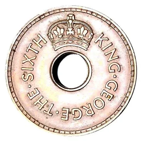 1 пенни 1952 [Фиджи]