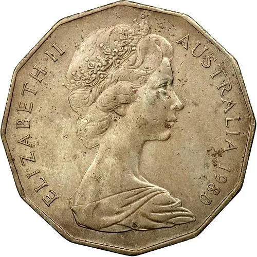 50 центов 1980 [Австралия]