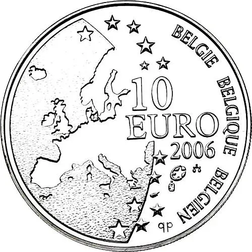 10 евро 2006, 400 лет со дня смерти Юста Липсия [Бельгия]