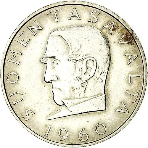 1000 марок 1960, 100 лет валютной системе Снелльмана [Финляндия]