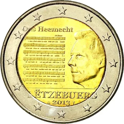 2 евро 2013, Национальный гимн [Люксембург]