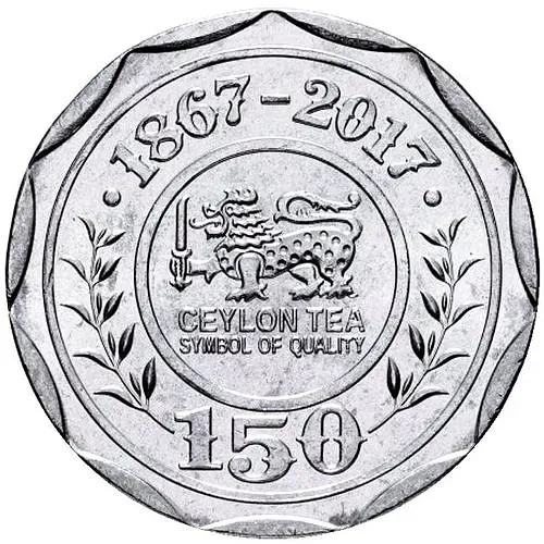 10 Rupees 2017, 150 Years of Ceylon Tea Export [Sri Lanka]