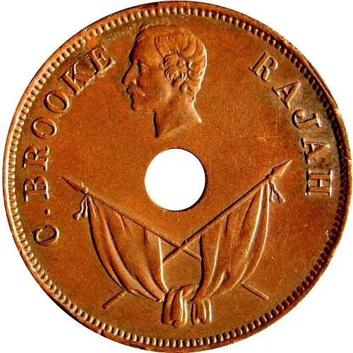 1 цент 1892 [Малайзия / Саравак]