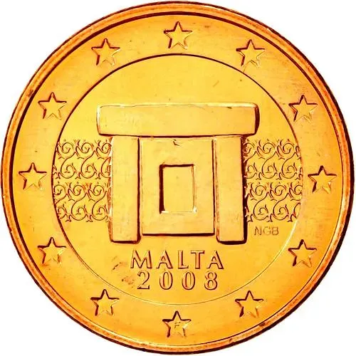 5 евроцентов 2008-2019 [Мальта]