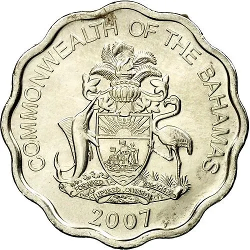 10 центов 2007 [Багамские Острова]