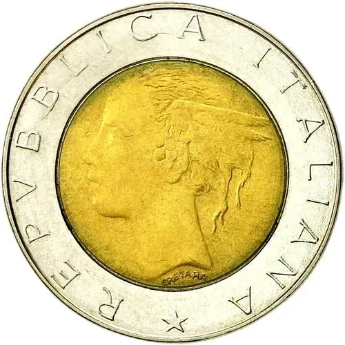 500 лир 1988 [Италия]