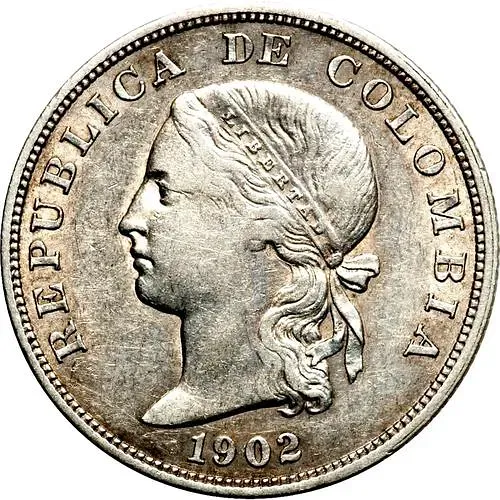 50 сентаво 1902 [Колумбия]