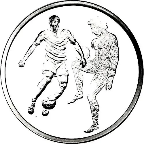 10 евро 2004, XXVIII летние Олимпийские Игры, Афины 2004 - Футбол [Греция]