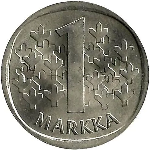 1 марка 1979, К [Финляндия]
