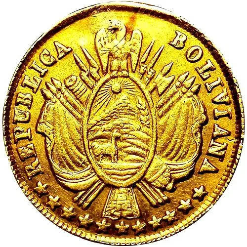 ½ скудо 1868 [Боливия]