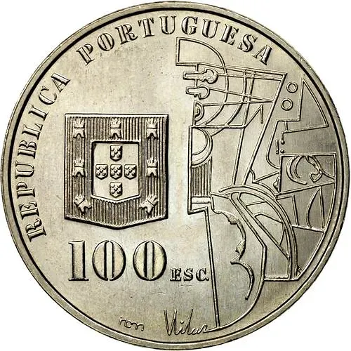 100 эскудо 1987, Амадеу ди Соуза [Португалия]