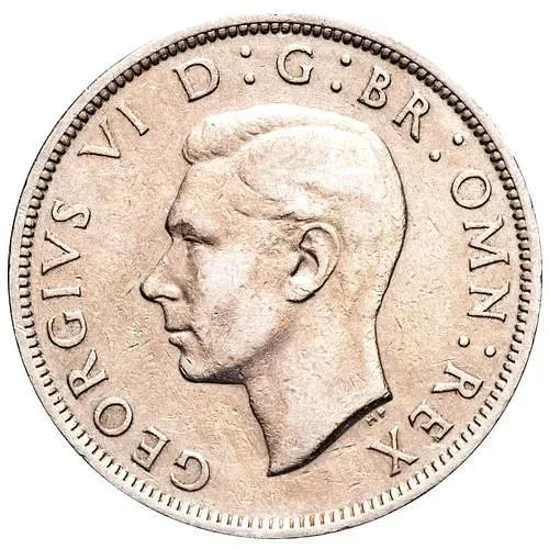 ½ кроны 1947-1948 [Великобритания]