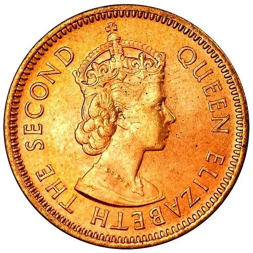 ½ Cent 1955-1958 [Eastern Caribbean]