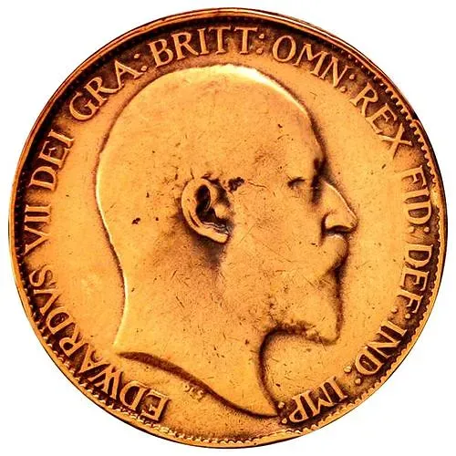 ½ пенни 1902-1910 [Великобритания]