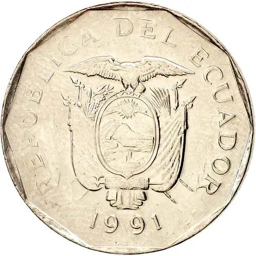 10 сукре 1991 [Эквадор]