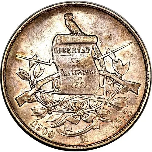 1 песо 1872-1873 [Гватемала]