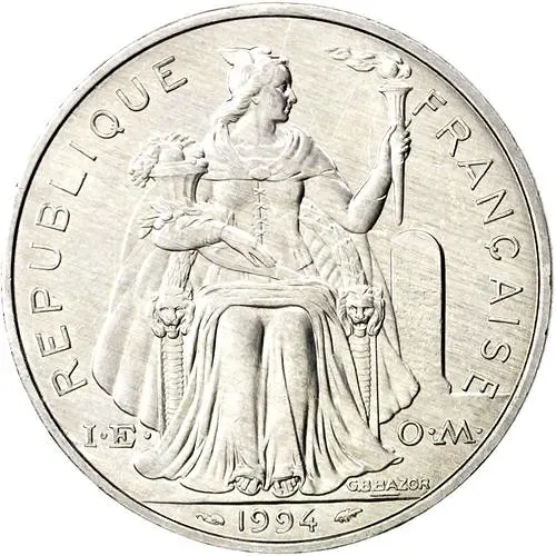 5 франков 1994, Новая Каледония [Новая Каледония]