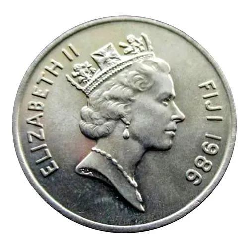 10 центов 1986 [Фиджи]