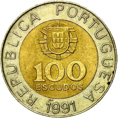 100 эскудо 1991 [Португалия]