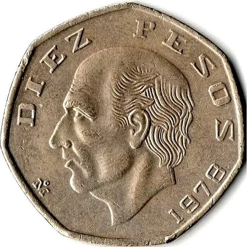 10 песо 1978 [Мексика]