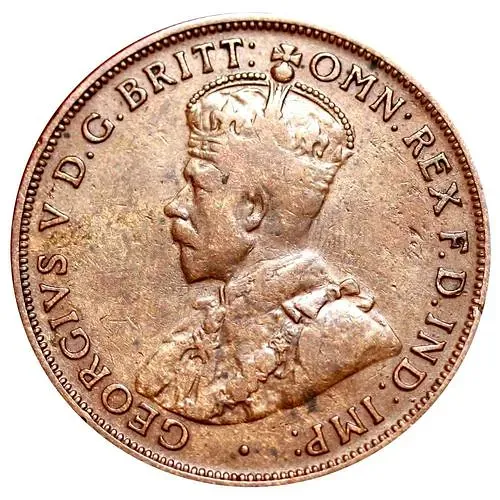 1 пенни 1918 [Австралия]