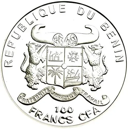 100 франков 2011, Ландыш майский (Convallaria majalis) [Бенин]