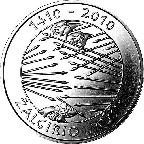 1 лит 2010, Грюнвальдская битва [Литва]