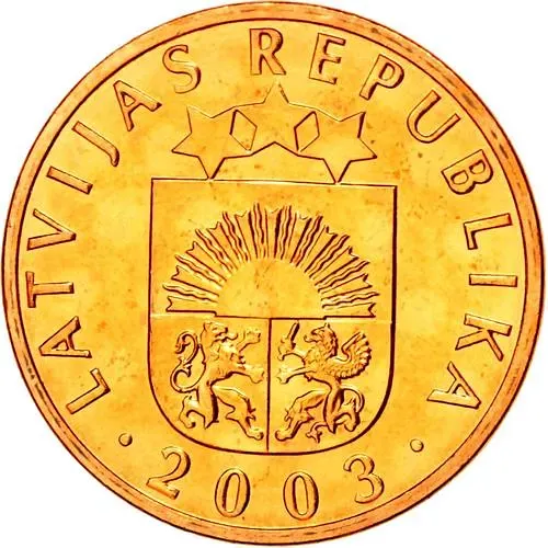 1 сантим 2003 [Латвия]