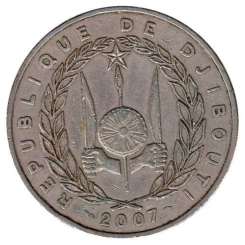 100 франков 2007 [Джибути]