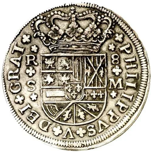 8 реалов 1718 [Испания]