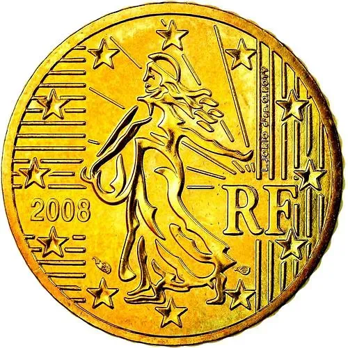 50 евроцентов 2007-2019 [Франция]