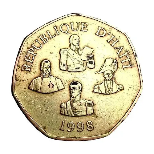 5 гурдов 1998 [Гаити]
