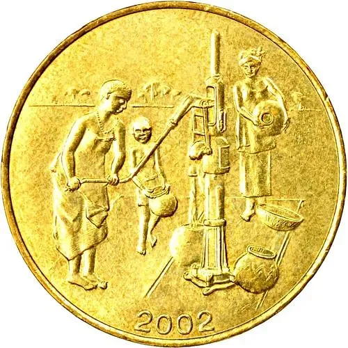 10 франков 2002 [Западная Африка (BCEAO)]