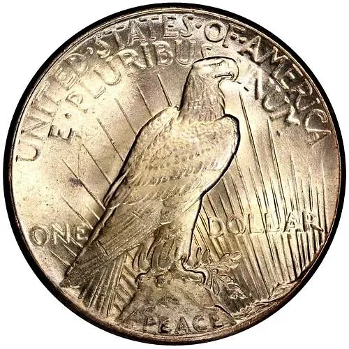 1 доллар 1927, мирный доллар [США]