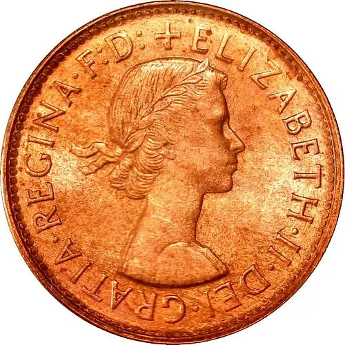 1/2 пенни 1961 [Австралия]