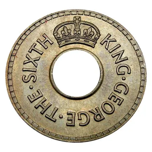 1/2 пенни 1952 [Фиджи]