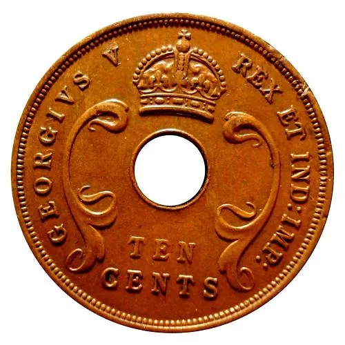 10 центов 1927 [Восточная Африка]