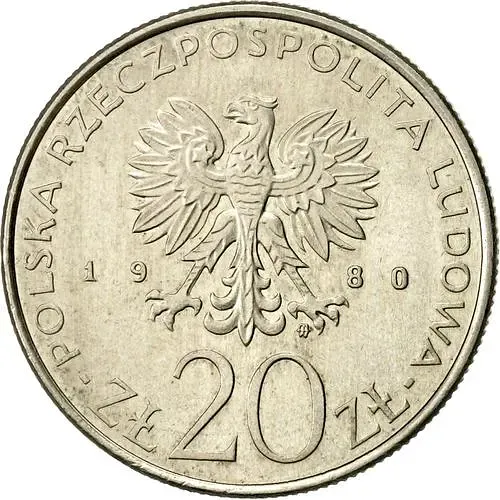 20 злотых 1980, олимпиада [Польша]