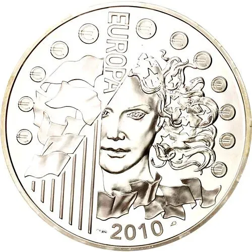 10 евро 2010, 1100 лет Аббатству Клюни [Франция]