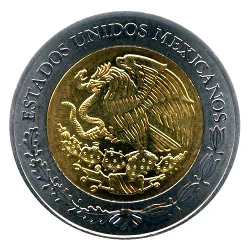 5 песо 2010, Двухсотлетие независимости - Мигель Идальго и Костилья [Мексика]