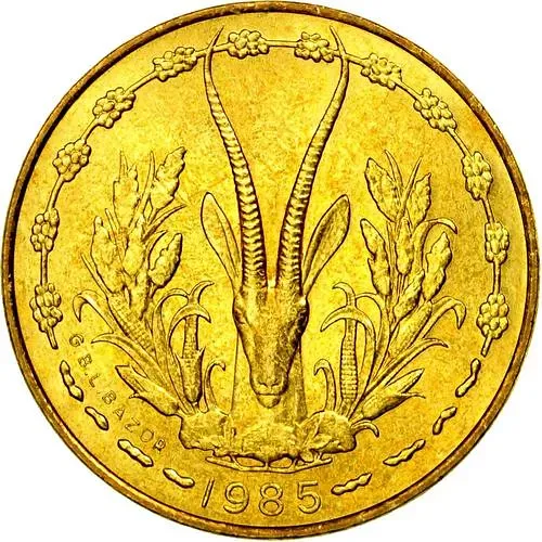 5 франков 1985 [Западная Африка (BCEAO)]