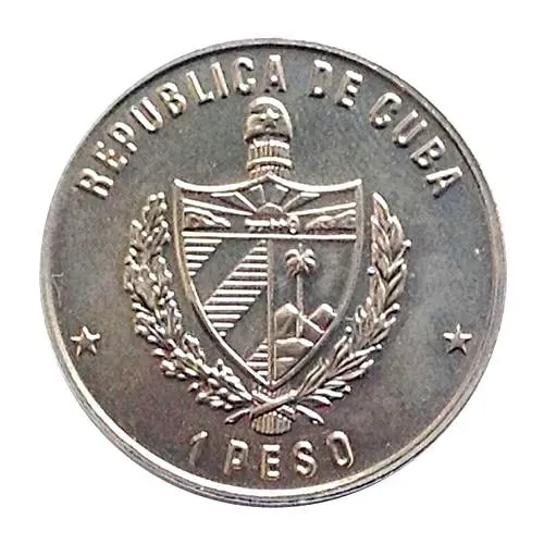 1 песо 1989, 30 лет маршу [Куба]