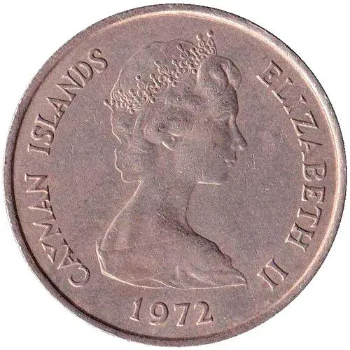 25 центов 1972 [Каймановы острова]